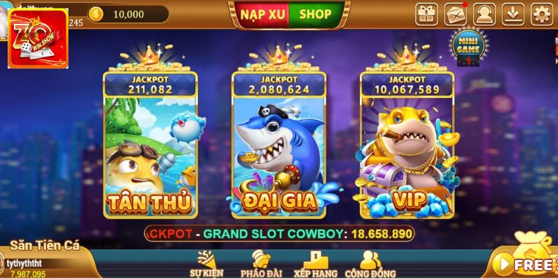 Bắn Cá 777 Zowin: Khám Phá Điểm Đặc Sắc Nhất Của Game Lý do giúp săn cá 777 gây được ấn tượng mạnh